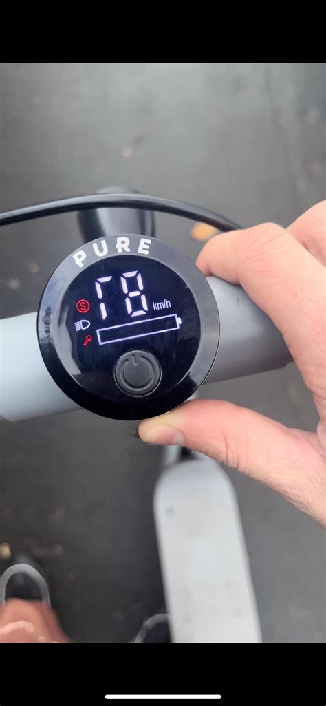 Press the S (SET) button. . Pure electric scooter r8 error code